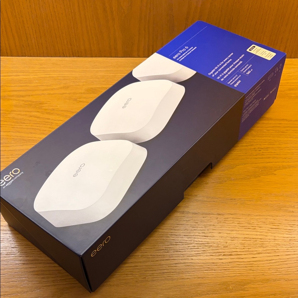 eero Pro 6 Mesh Wi‑Fi System, 3-pack
